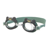 Maxbell Kids Swim Goggles Waterproof Comfortable Glasses for Beach Pool Water Sports Black Bear