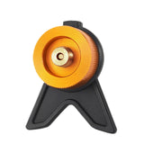 Maxbell Camping Gas Stove Adapter Gas Refill Adapter for Garden Backpacking Cookware yellow