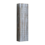 Maxbell Wood Wall Planter for Indoor Plants Artificial Flower Plants Wooden Vase Grey