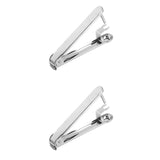 Maxbell 2 PCS Stainless Cherry Stone & Olive Stoner Pitter Seed Remover Pitting S+L