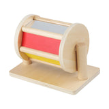 Maxbell Rotating Drum Toy Roller Rolling Textile Drum for Baby 1-3 Year Old Children