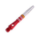 Maxbell Maxbell Aluminum Alloy 360 Degree Rotating Medium Dart Shaft Stem Accessories Red