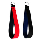 Maxbell 2Pcs Neoprene Wristlet Keychain Wrist Strap Band Key Holder Split Ring