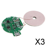 Maxbell 3xQi Wireless Charger PCBA Circuit Board with Coil Wireless Charging