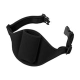 Maxbell Microphone Belt Bag Protector Microphone Holder for Running Exercise Theatre Black