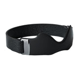 Maxbell Silicone Patella Knee Strap Portable Protection for Basketball Soccer Hiking Black