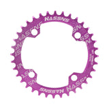 Maxbell Maxbell Bike Chainring Supplies Modification Chain Ring for Road Bike Riding Cycling Purple