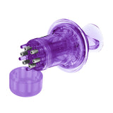 Maxbell Scalp Applicator Comb Reusable Hair Liquid Brush Hair Care with Clear Scales violet for paste