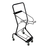 Maxbell Shopping Cart Two Layers Multipurpose Trolley for Kitchen Supermarket without Basket
