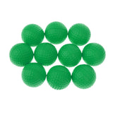 Maxbell 10 Pieces PU Foam Sponge Golf Training Soft Balls Golf Practice Balls Green - Aladdin Shoppers