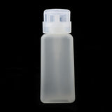 2pcs 250ml Nail Art Tip Empty Dispenser Nail Remover Pump Bottle Transparent