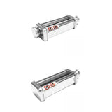 Set of 2 Stainless Steel Pasta Maker Attachment for KenWood Pasta Maker