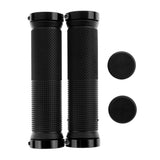 Maxbell Maxbell 1 Pair Mountain Bike Handlebar Cover Grips Smooth Soft Rubber Handle Black