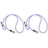 Maxbell 2 Pieces Safety Kayak Paddle Leash Fishing Rod Cord Royal Blue