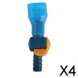 Maxbell 4xBike Bicycle Water Bag Mouth Suction Piping Nozzle Replacement - Blue