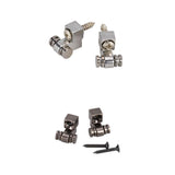Maxbell 2 Sets (4PCs) of Electric Guitar Parts ROLLER STRING TREES Retainer Guides