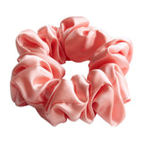 Maxbell Mulberry Silk Hair Scrunchies Elastic Hairband Soft Bobble Hair Tie Rose Red