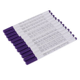 Maxbell 72 Pieces Air Erasable Pen Water Soluble Pens Fabric Marker Blue Purple Pink