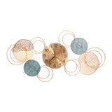 Maxbell Wall Clock Simple Mute Unique Decorative Clock for Dining Room Studio Office