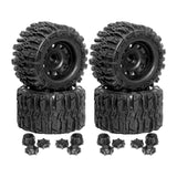 Maxbell RC Wheel and Tire DIY Modified Easy Installation Spare Replacement 4 for 1/8