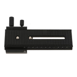 Micro Micrometric Positioning Sliding Plate 1/4 inch Screw for Tripod Ball Head - Aladdin Shoppers