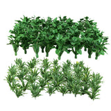 Maxbell Green Heart&Sword Shaped Leaves Grass Ground Cover Train Railway Layout HO