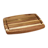 Maxbell Acacia Wooden Cutting Board Portable Pizza Cheese Board for Steak Bread Meat