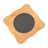 Maxbell Insulation Pad Wood Housewarming Gift Bowl Mat for Party Countertop Tabletop Square
