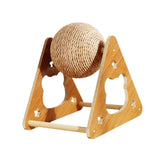 Maxbell Cat Scratching Ball Vertical Cat Scratching Post for Ferret Chinchilla Bunny