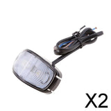 Maxbell 2x0.7W Car Rear Tail Lights Brake Stop Indicator Trailer Truck White