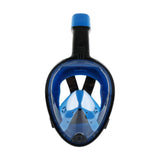 Maxbell Snorkel Mask Full Face Snorkeling Diving Mask Goggles Dark Blue X XL - Aladdin Shoppers