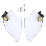 Maxbell Adjustable Upper Air Deflectors Sturdy Professional for Honda Gold Wing Clear