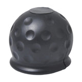 Trailer Hitch Ball Cover Universal Dustproof Black for Truck RV Tow Ball Cap