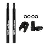 Maxbell Presta Value Extender Values Extension with Core & Adaptor 2pcs Black 80mm - Aladdin Shoppers