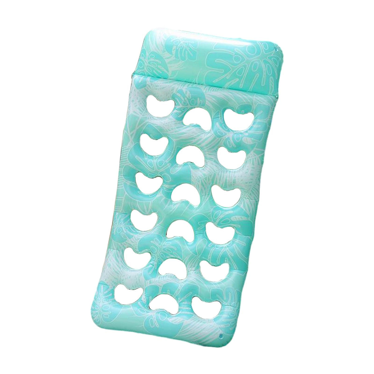 Maxbell Lake Beach Water Float Lightweight for Fun Lap Swimming Slip and Slide light blue