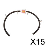 Maxbell 15x47cc 49cc Mini Gas Hose Line Fuel Filters Kids Dirt Pocket Bike ATV Quad