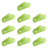 10Pcs Tent guyline Cord Adjusters Triangle Tent Buckles for Climbing Camping 3.2cmx1cmx1.7cm