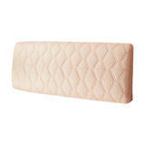 Maxbell Bed Headboard Slipcover Removable Decor Protector for Dorm Room Bedroom Home Beige