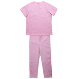 Maxbell Men Women Medical Spa Nursing Clinic Scrub Sets Hospital Uniform XXXL Pink - Aladdin Shoppers
