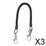 Maxbell 3xMulti-function Fly Fishing Net Cord Quick Release Holder Lanyard Buckle Hook