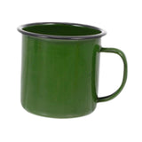 Maxbell Maxbell Enamel Coffee Cup Stylish Easy Clean Drinking Cup for Desktop Household Dorm Green