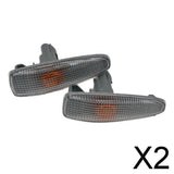 Maxbell 2x2PCS Side Fender Lamp Marker Light Signal lamp for Mitsubishi Lancer