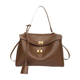 Maxbell Women Shoulder Bag with Adjustable Shoulder Strap for Party Commuting Street Brown