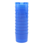 Maxbell 20 Pcs Pigeons Sand Cups Bird Food Water Container Plastic Bowl for Cage