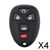 Maxbell 4x5 Buttons Remote Control Key Shell Cover for Chevy Chevrolet   Saturn