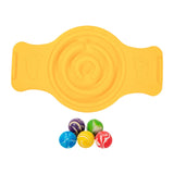 Maxbell Balance Board Wobble Stability Board for Skateboarding Skiing Indoor Outdoor Yellow