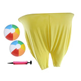 Maxbell Granny Pants Outdoor Game Props Toss Game for Backyard Team Competitions BBQ yellow