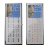 Maxbell 80 Pieces 316L Stainless Steel Nose Studs Hoops Piercing Lip Rings Jewelry