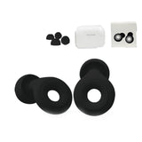 Maxbell Silicone Ear Plug Universal Flexible Ear Tips for Concert Sleeping Swimming black