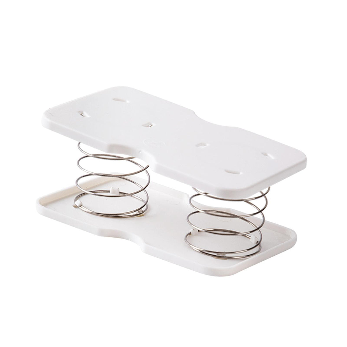 Maxbell Tissue Box Spring Holder Automatic Lifting Elastic Tray for Cafe Living Room